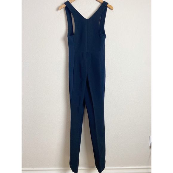 OBERMEYER Black Ski Jumpsuit Women’s Size Small Vintage Overalls Snowsuit Zip - Picture 2 of 10